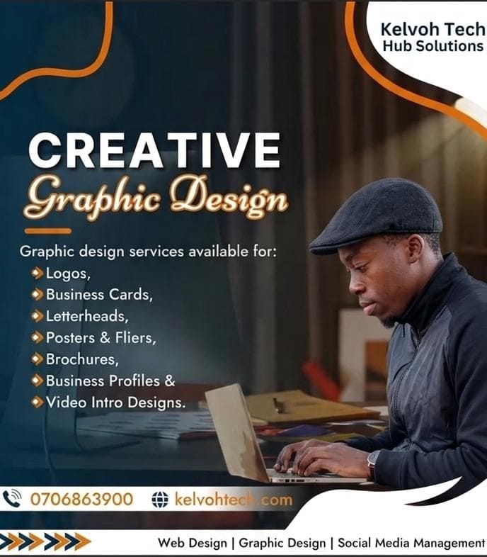 Kelvoh Tech Hub creative graphic design promotional artwork